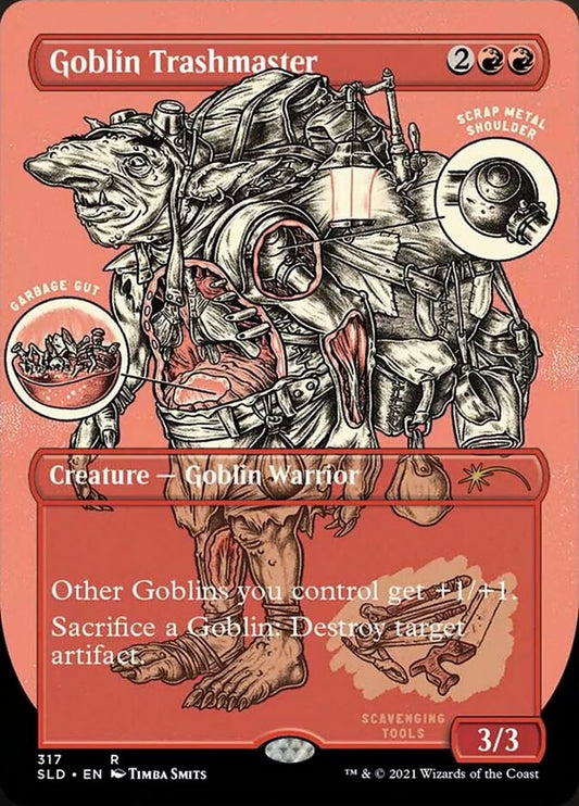 Goblin Trashmaster (Foil Etched) (317) Foil - Secret Lair Drop Series