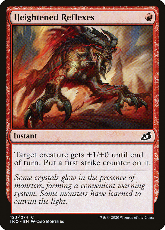 Heightened Reflexes [Ikoria: Lair of Behemoths] Foil