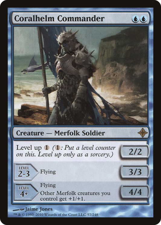 Coralhelm Commander [Rise of the Eldrazi] Foil