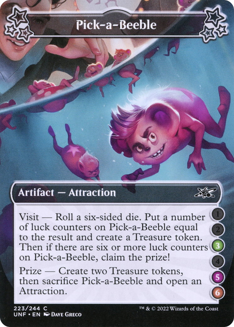 Pick-a-Beeble (3-5-6) [Unfinity] Foil