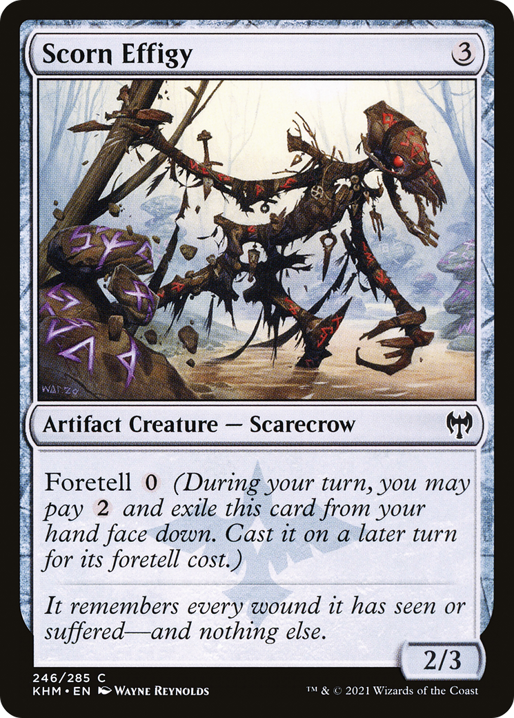 Scorn Effigy (246) Foil - Kaldheim