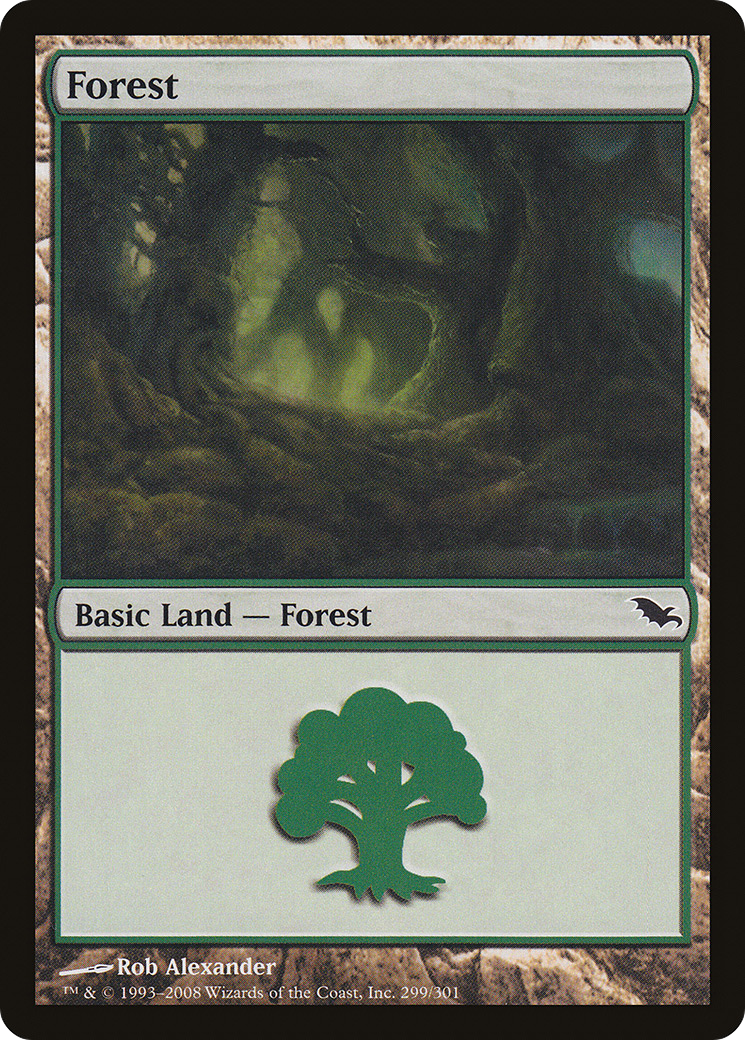 Forest (299) [Shadowmoor] Foil