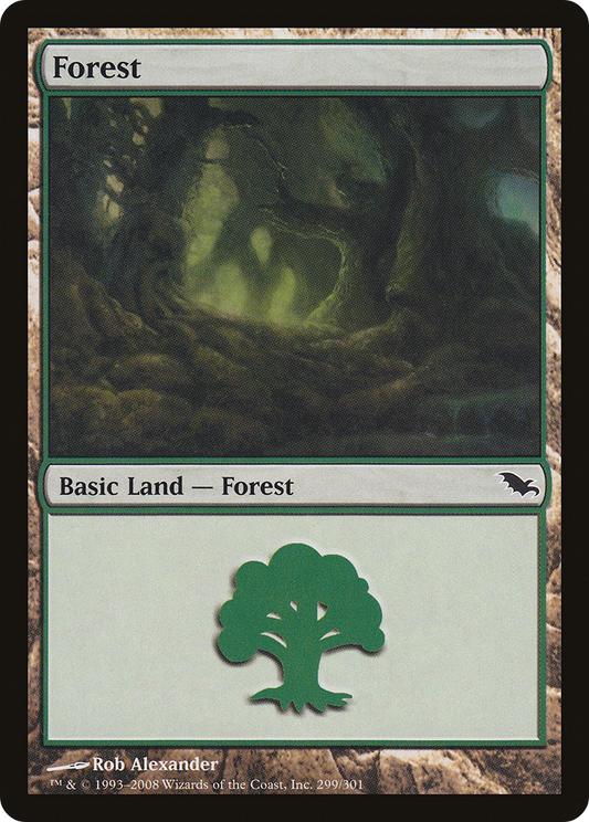 Forest (299) [Shadowmoor] Foil