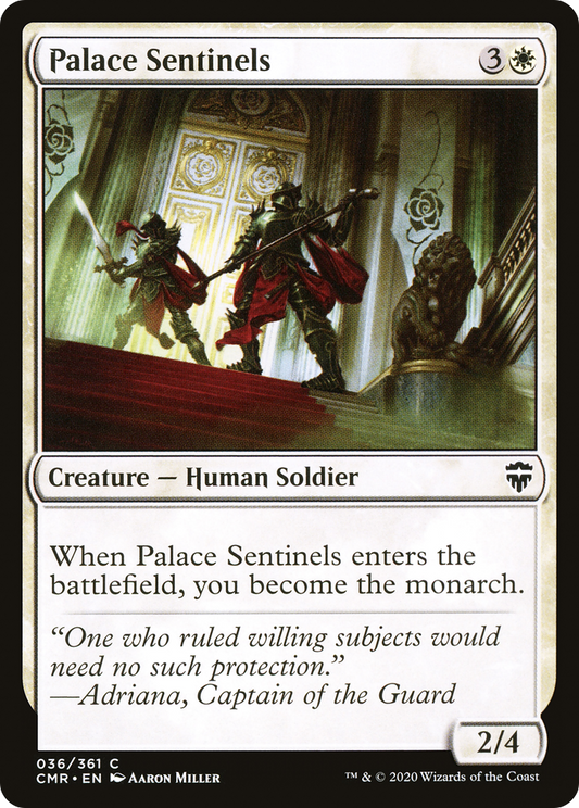 Palace Sentinels [Commander Legends] Foil