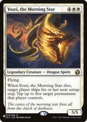 Yosei, the Morning Star [The List Reprints] | Silver Goblin