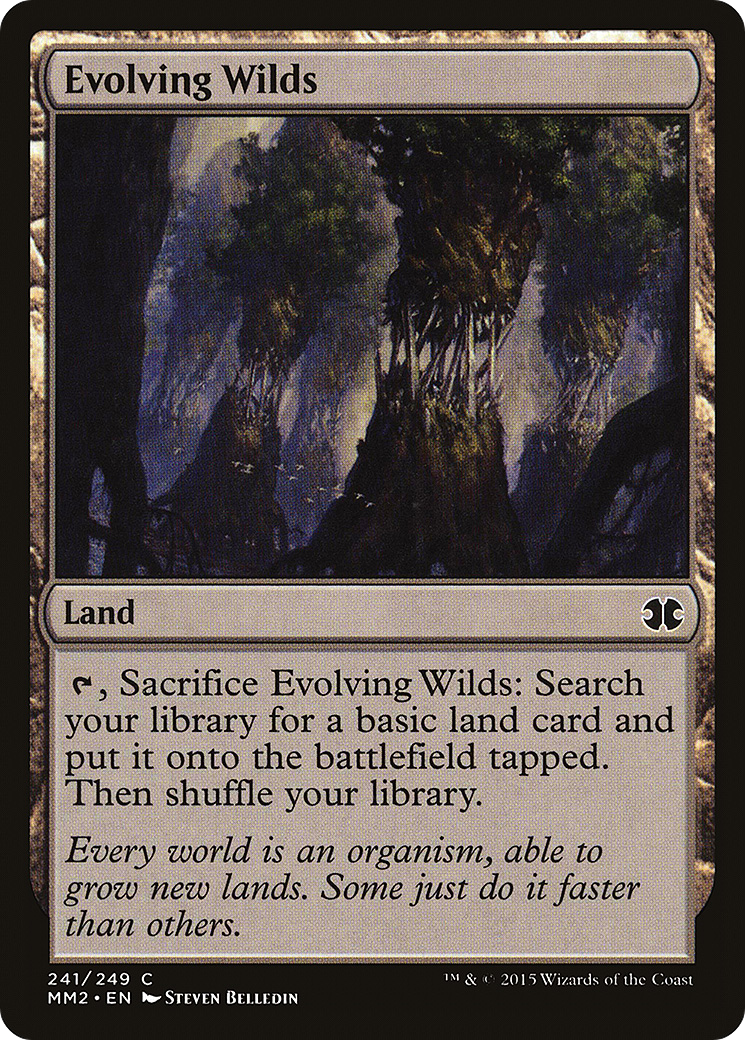 Evolving Wilds [Modern Masters 2015] Foil