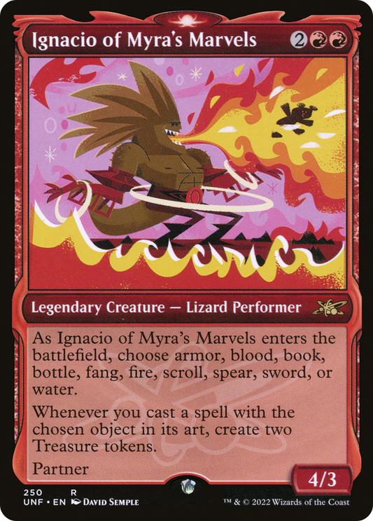 Ignacio of Myra's Marvels (Showcase) [Unfinity]