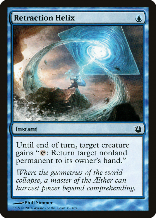 Retraction Helix [Born of the Gods] Foil