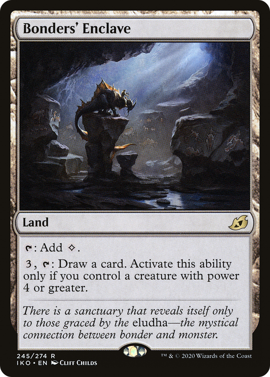 Bonders' Enclave [Ikoria: Lair of Behemoths] Foil