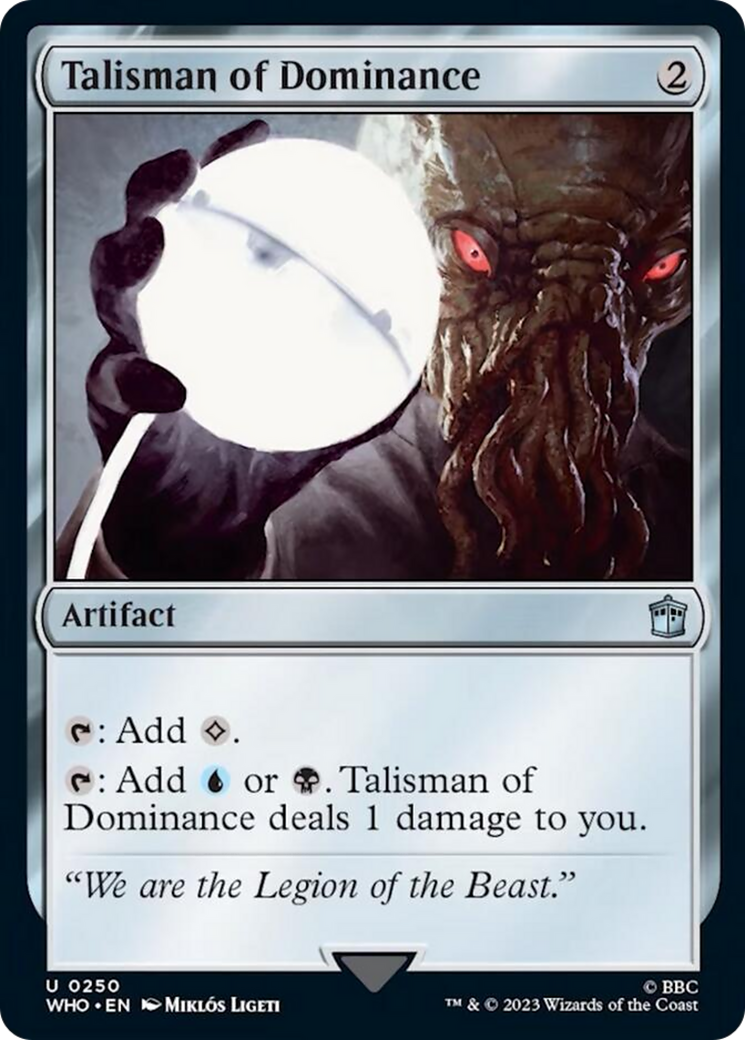 Talisman of Dominance [Doctor Who] | Silver Goblin