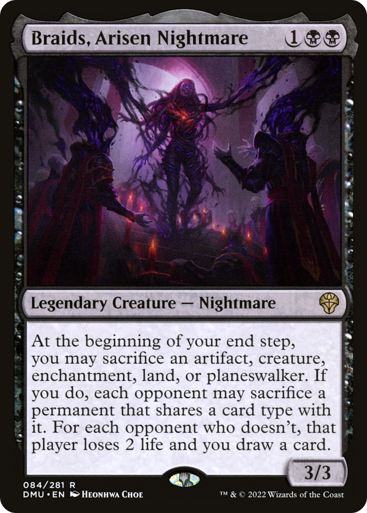Braids, Arisen Nightmare [Dominaria United] Foil