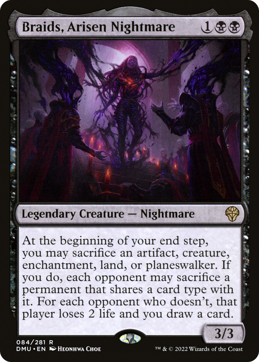 Braids, Arisen Nightmare [Dominaria United] Foil