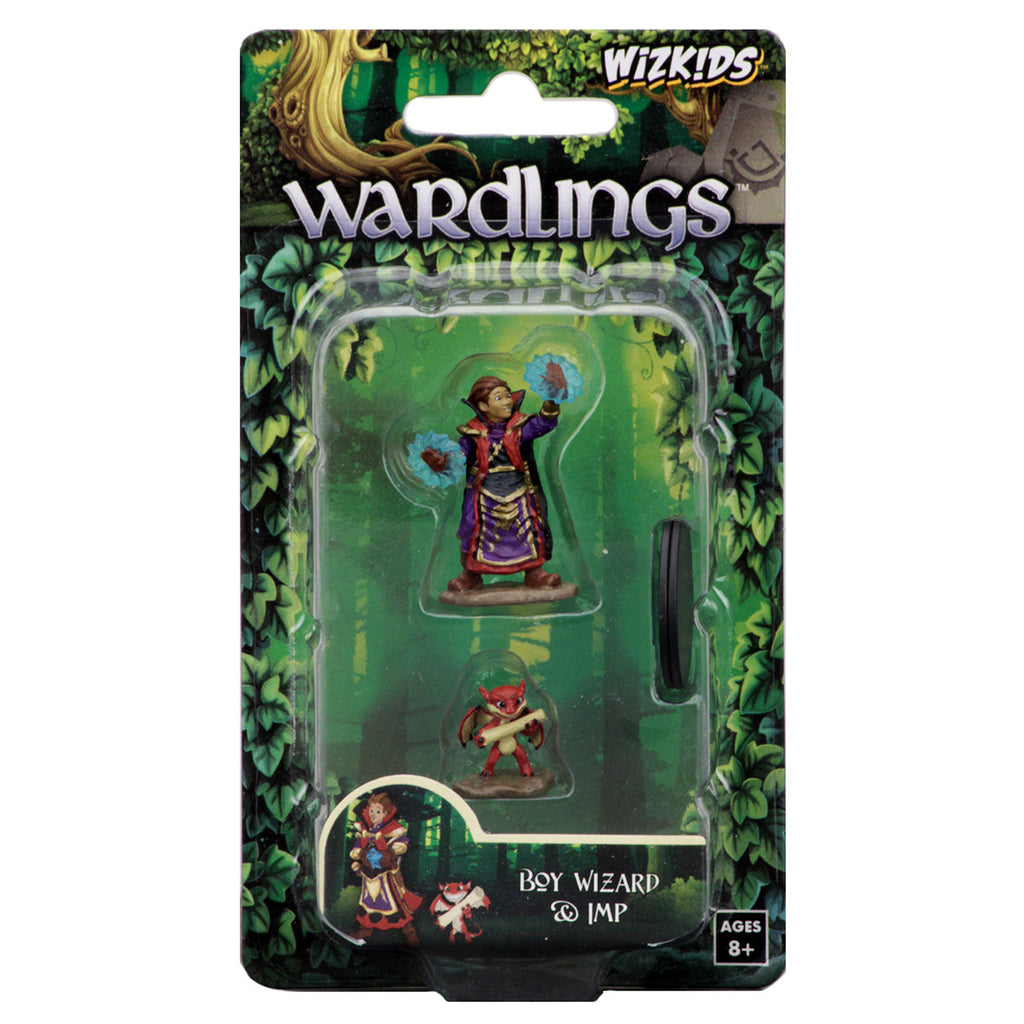 Wardlings: Boy Wizard And Imp | Silver Goblin