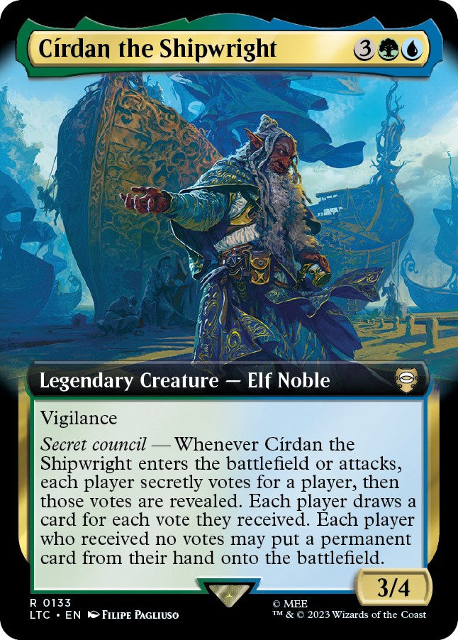 Cirdan the Shipwright (Extended Art) [The Lord of the Rings: Tales of Middle-Earth Commander] | Silver Goblin