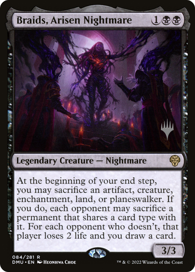 Braids, Arisen Nightmare (Promo Pack) [Dominaria United Promos] | Silver Goblin