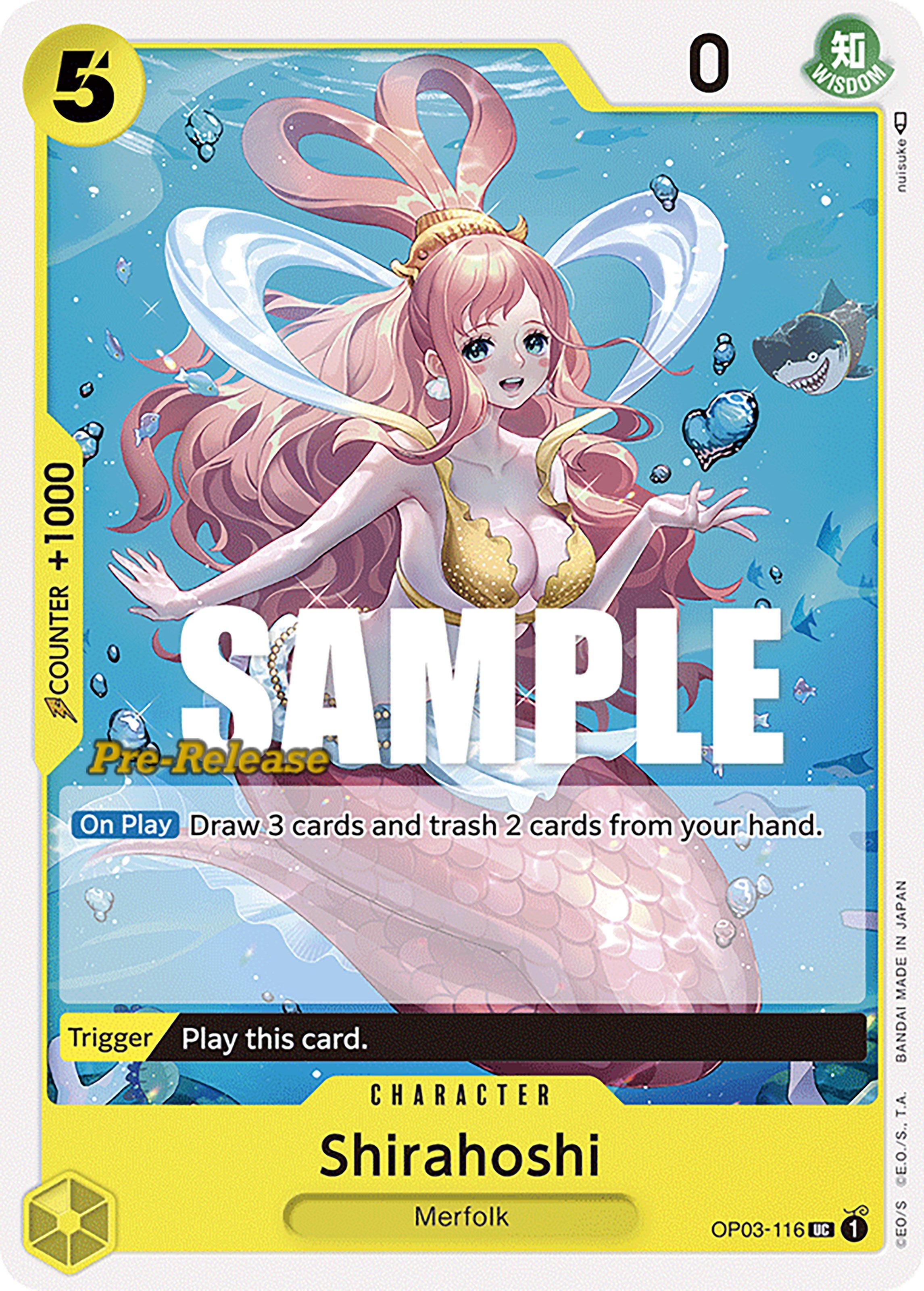 Shirahoshi [Pillars of Strength Pre-Release Cards] | Silver Goblin