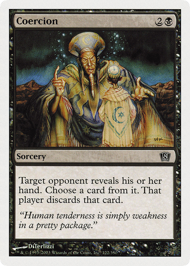 Coercion (122) Foil - Eighth Edition