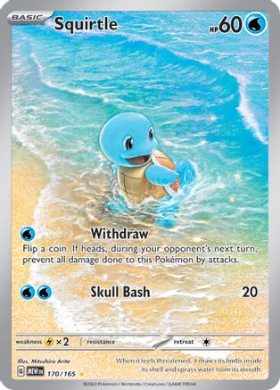 Squirtle (170) Holofoil - 151
