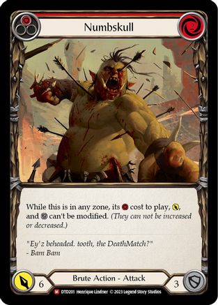 Numbskull (DTD201) Rainbow Foil - Dusk till Dawn