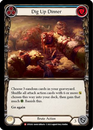 Dig Up Dinner (DTD202) Rainbow Foil - Dusk till Dawn