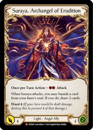 Figment of Erudition // Suraya, Archangel of Erudition (DTD005)  - Dusk till Dawn
