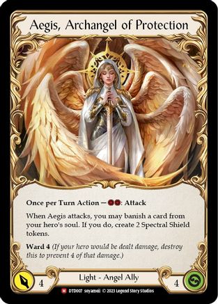 Figment of Protection // Aegis, Archangel of Protection (DTD007)  - Dusk till Dawn