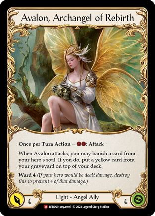 Figment of Rebirth // Avalon, Archangel of Rebirth  (DTD009) - Dusk till Dawn | Silver Goblin