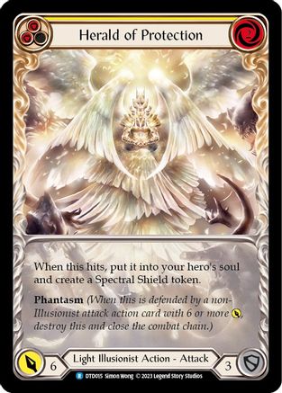 Herald of Protection (Yellow) (DTD015) - Dusk till Dawn