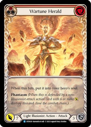 Wartune Herald (Red) (DTD029)  - Dusk till Dawn