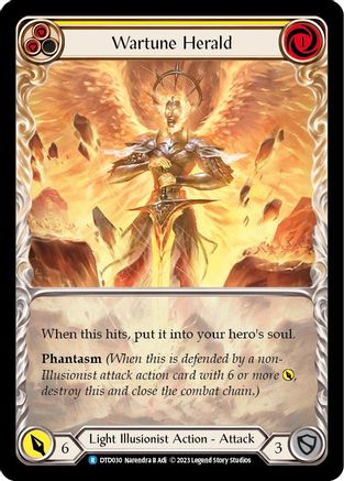 Wartune Herald (Yellow) (DTD030)  - Dusk till Dawn