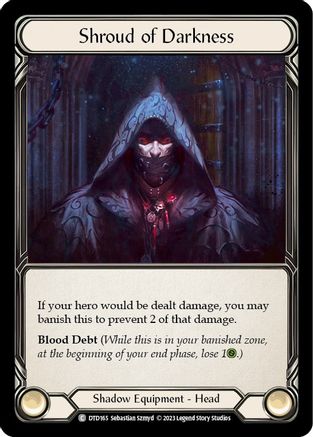Shroud of Darkness (DTD165) Cold Foil - Dusk till Dawn