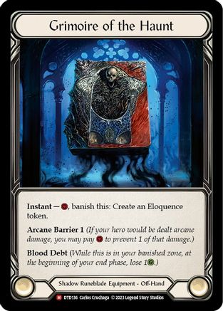 Grimoire of the Haunt (DTD136) Cold Foil - Dusk till Dawn