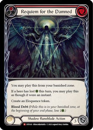 Requiem for the Damned (DTD141) Rainbow Foil - Dusk till Dawn