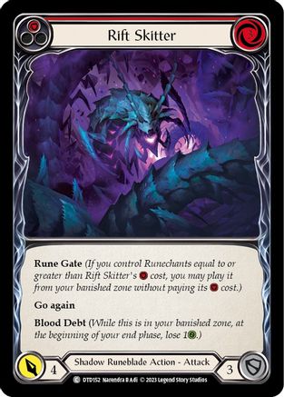 Rift Skitter (Red)  (DTD152) - Dusk till Dawn | Silver Goblin