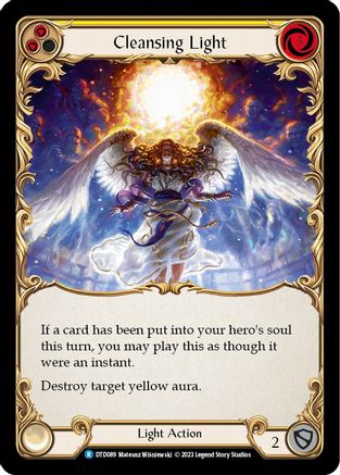 Cleansing Light (Yellow)  (DTD089) - Dusk till Dawn | Silver Goblin