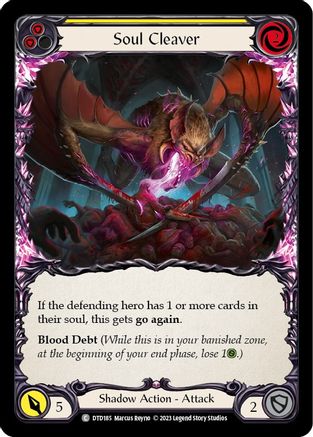 Soul Cleaver (Yellow) (DTD185) - Dusk till Dawn