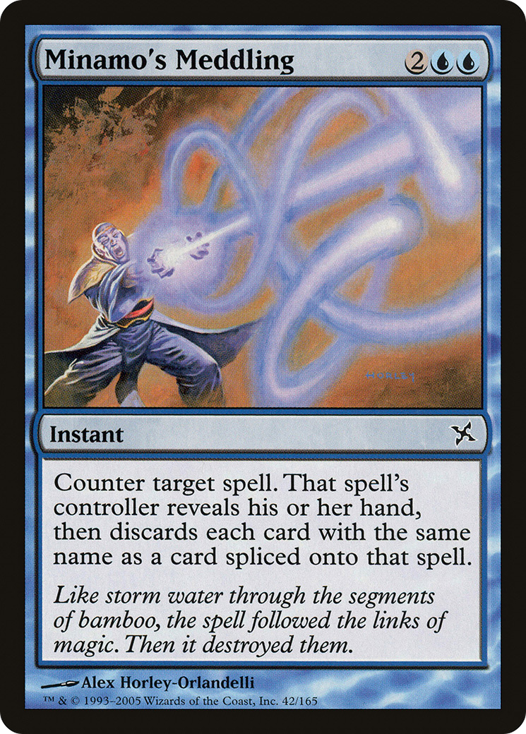 Minamo's Meddling [Betrayers of Kamigawa] Foil