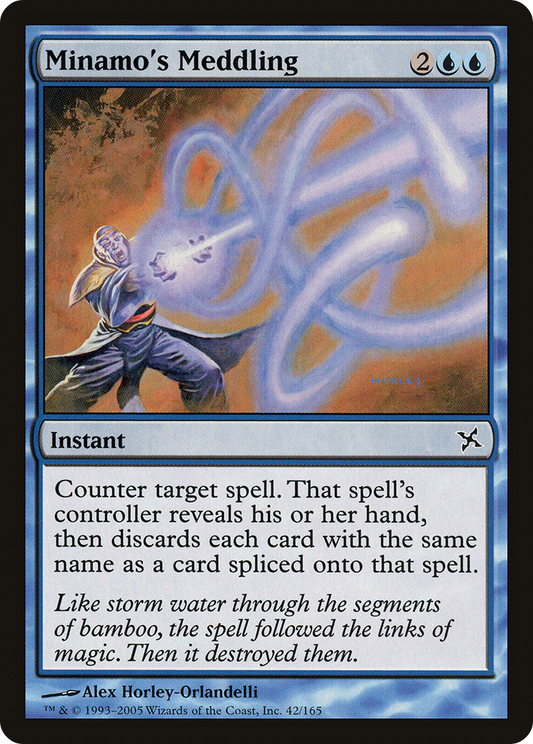 Minamo's Meddling [Betrayers of Kamigawa] Foil