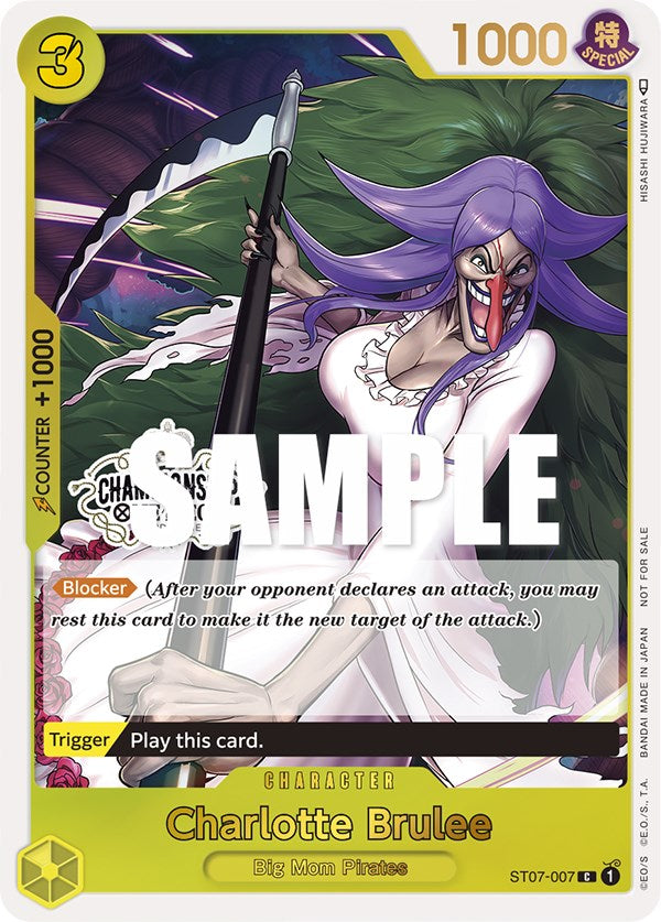 Charlotte Brulee (Store Championship Participation Pack) [One Piece Promotion Cards] | Silver Goblin
