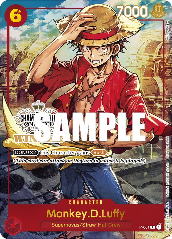 Monkey.D.Luffy (Store Championship Trophy Card) [One Piece Promotion Cards] | Silver Goblin