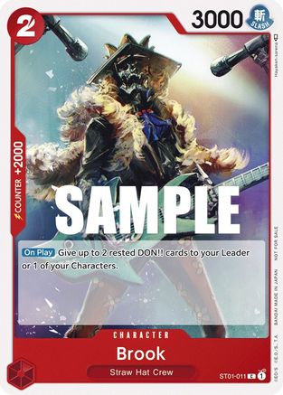 Brook (Tournament Pack Vol. 4)  (ST01-011) - One Piece Promotion Cards | Silver Goblin