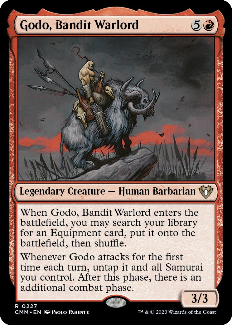 Godo, Bandit Warlord [Commander Masters] | Silver Goblin