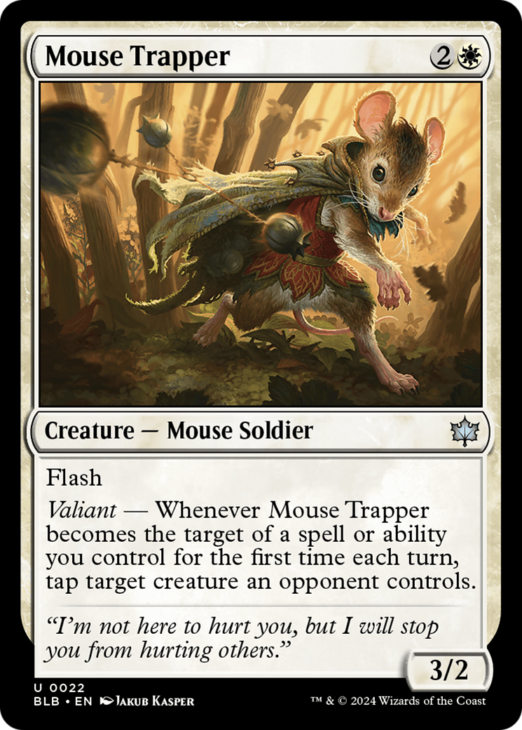 Mouse Trapper [Bloomburrow] | Silver Goblin