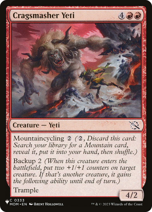Cragsmasher Yeti (MOM-333)
