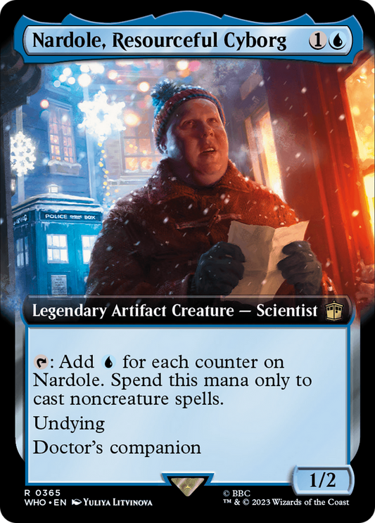 Nardole, Resourceful Cyborg (Extended Art) [Doctor Who] Foil
