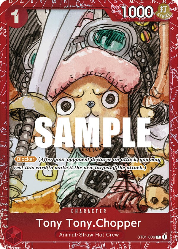 Tony Tony.Chopper (Premium Card Collection -ONE PIECE FILM RED Edition-) (ST01-006) Foil