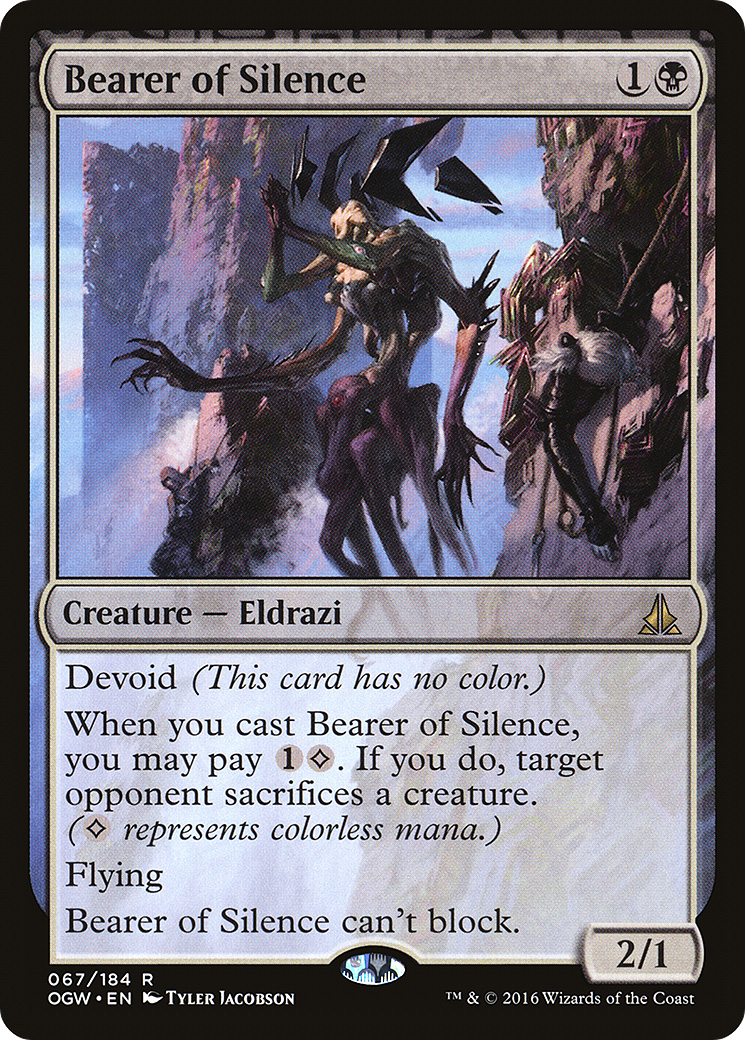 Bearer of Silence [Oath of the Gatewatch] | Silver Goblin