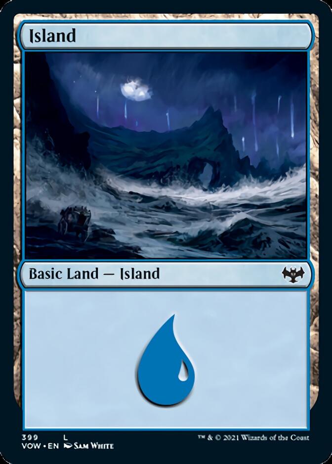 Island (399) [Innistrad: Crimson Vow] | Silver Goblin