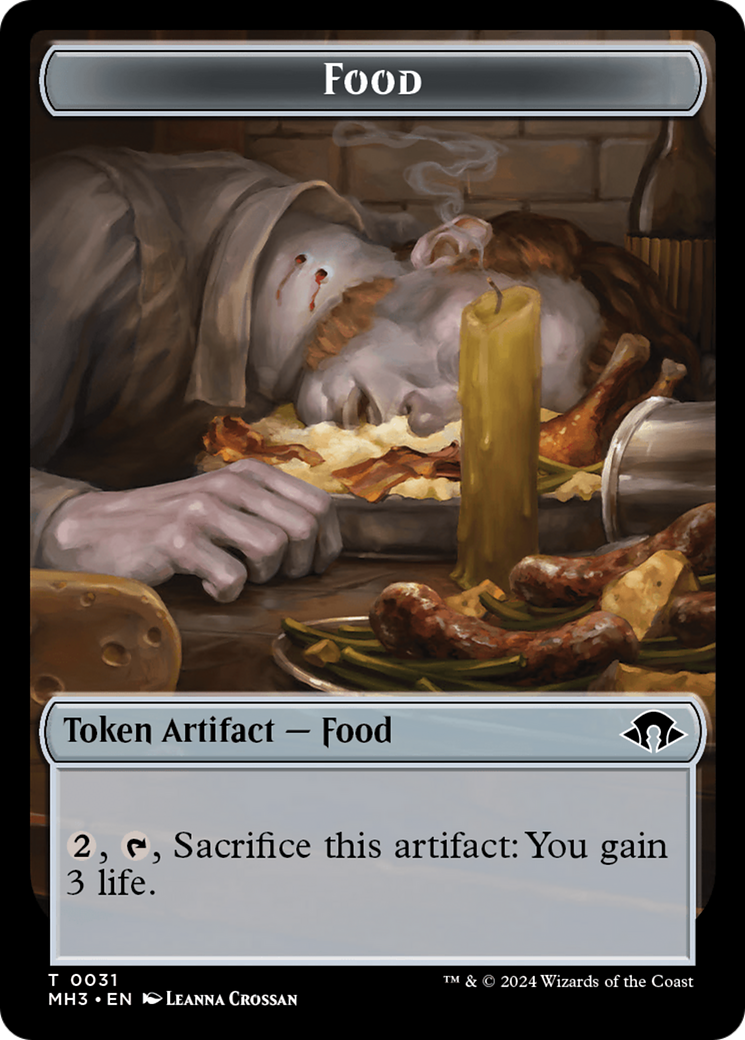 Eldrazi Spawn // Food Double-Sided Token [Modern Horizons 3 Tokens] | Silver Goblin