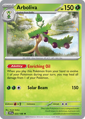 Arboliva (023/198) (Line Holo) [Scarlet & Violet: Base Set] | Silver Goblin